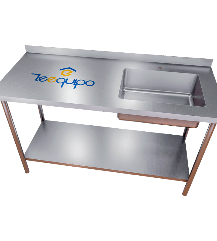 Mesa con Poceta Derecha