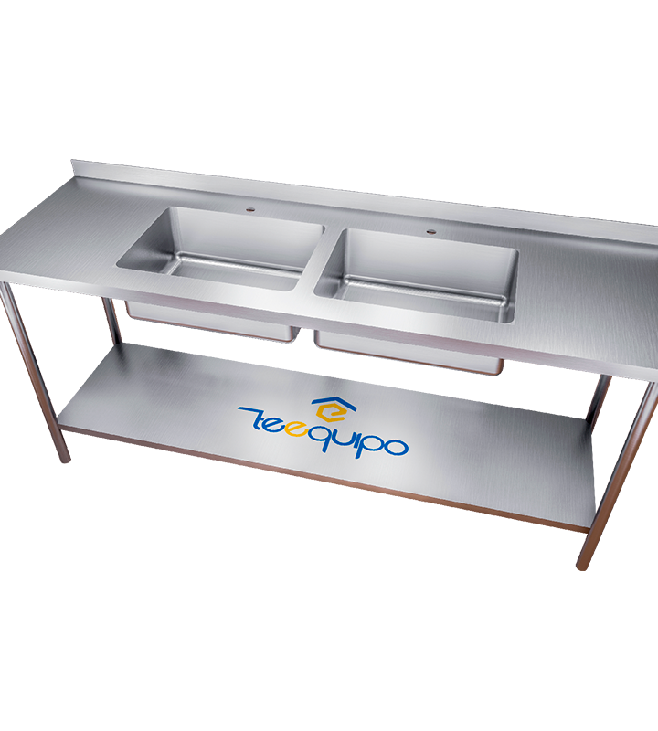 Mesa con Doble Poceta