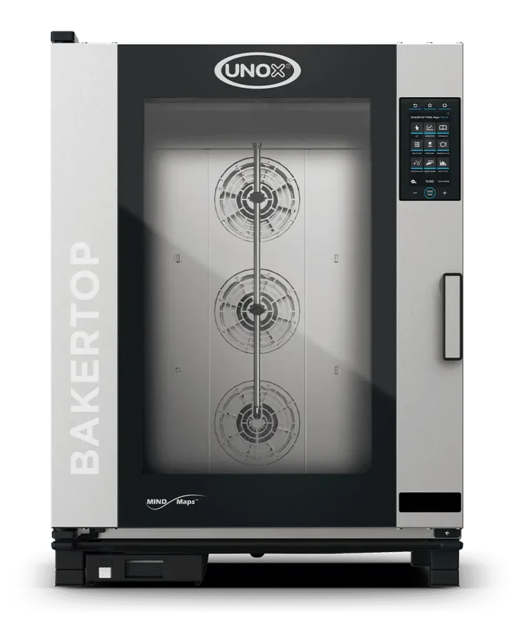 Horno combinado 10 bandejas Bakertop plus UNOX- GAS